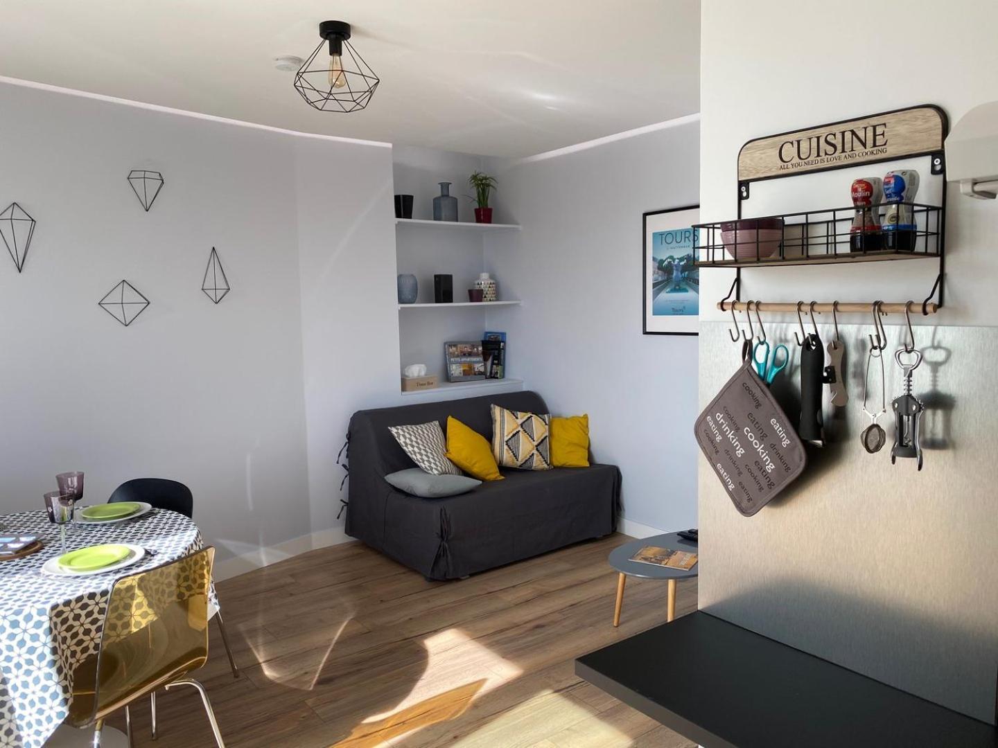 Lumineux T2 Situe Dans L'Hyper Centre De Tours Apartman Kültér fotó