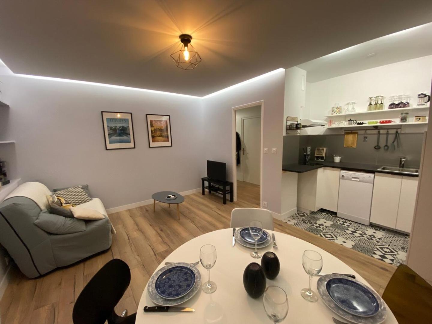 Lumineux T2 Situe Dans L'Hyper Centre De Tours Apartman Kültér fotó